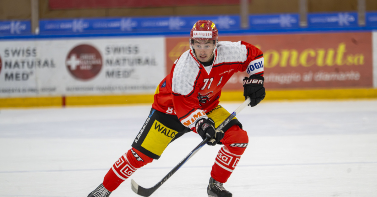 Ha iniziato la stagione alla grande, vuole seguire le orme di Borradori e non guarda hockey in TV